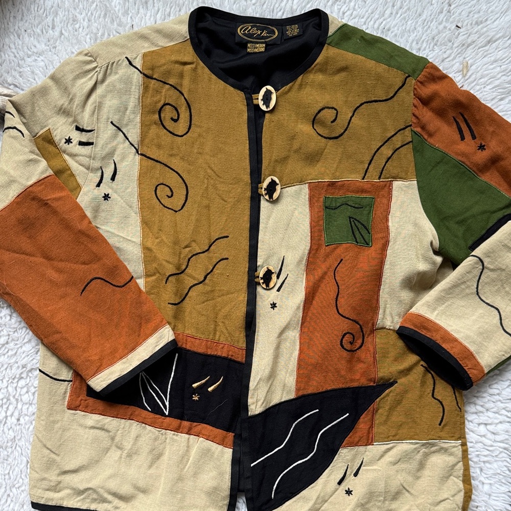 Vintage Patchwork Jacket - image 1